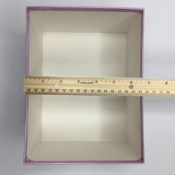 Vintage 1986 Current Inc Marble Check Storage Gift Box 9" X 6" X 5" - Picture 13 of 15